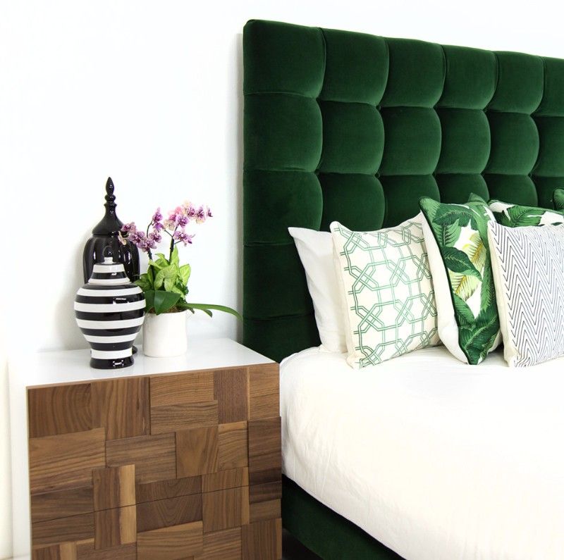 Interior Trend Colourful headboard Jay Interiors Polokwane
