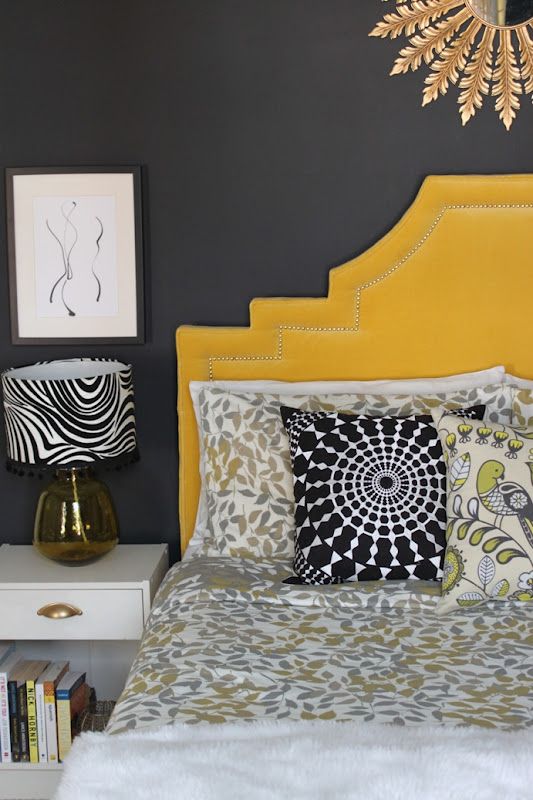 Interior Trend Colourful headboard Jay Interiors Polokwane